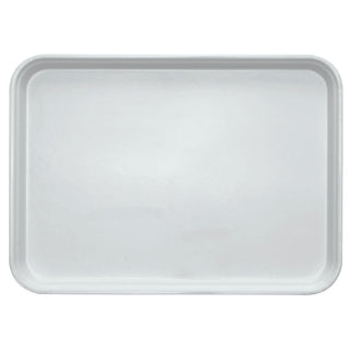 White Fiberglass Market Display Tray - 18" L x 13" W x 1" H by HUBERT – 18" x 13" x 1", Plastic, White, Model 191538026874