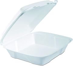 DCC90HT1R - Foam Hinged Lid Containers