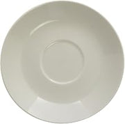 World Tableware BW-1162 5-3/4" Bright White Cappuccino/Latte Saucer I 3 Dozen