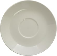 World Tableware BW-1162 5-3/4" Bright White Cappuccino/Latte Saucer I 3 Dozen