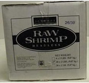 Easy Peel White Shrimp, 26/30 Count - 10 per case.