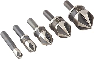 IRWIN Tools 1877791 Black Oxide Countersink Drill Bit, 5-Piece Set