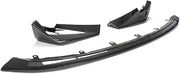 Front Bumper Lip Spoiler for BMW M3 M4 2021-2024 | Model years G80 G82 Genuine dry carbon fiber CSL style Segmented diffuser panel, fin-style trim, extended fenders