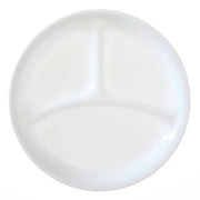 Livingware 8-1/2-Inch Divided Dish by Corelle – 8.5", Ceramic, Winter Frost White, Model 1057557