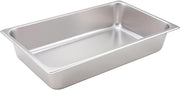 Winco 4-Inch Pan, Full, Stainless Steel