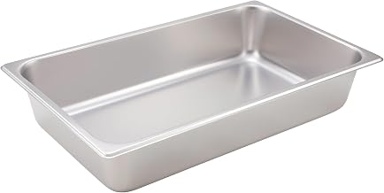 Winco 4-Inch Pan, Full, Stainless Steel