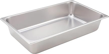 Winco 4-Inch Pan, Full, Stainless Steel