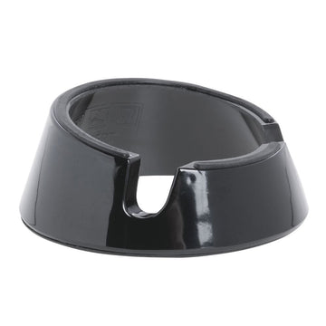 Tablet Holder Black Melamine - 3 1/2" Dia x 1 3/8" H by HUBERT – Melamine, Black, Model H0221-BLACK