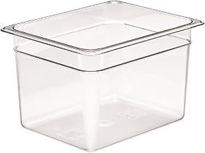 Cambro Camwear Food Pan, 1/2 by 8-Inch, Clear