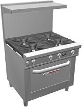 Southbend 400 Series Ultimate Restaurant Range 36" 4 Burner Convection Oven - 4367A