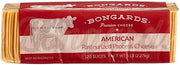 Bongards Yellow Pasteurized Processed American Cheese Slices, 5 Pound, 4 per Case, Real Cheese, Mild Buttery