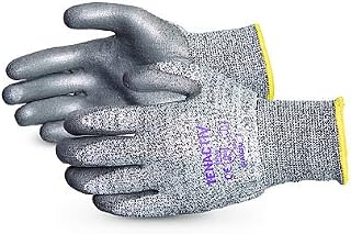 Superior Glove STAFGPU-11 TenActiv™ Composite Filament Fiber Cut-Resistant Knit with Grey PU Palms, Size 11