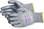 Superior Glove STAFGPU-8 TenActiv™ Composite Filament Fiber Cut-Resistant Knit with Grey PU Palms, Size 8
