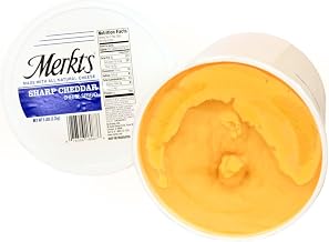 Merkts Sharp Cheddar Cheese Spread, 5 Pound -- 2 per case.