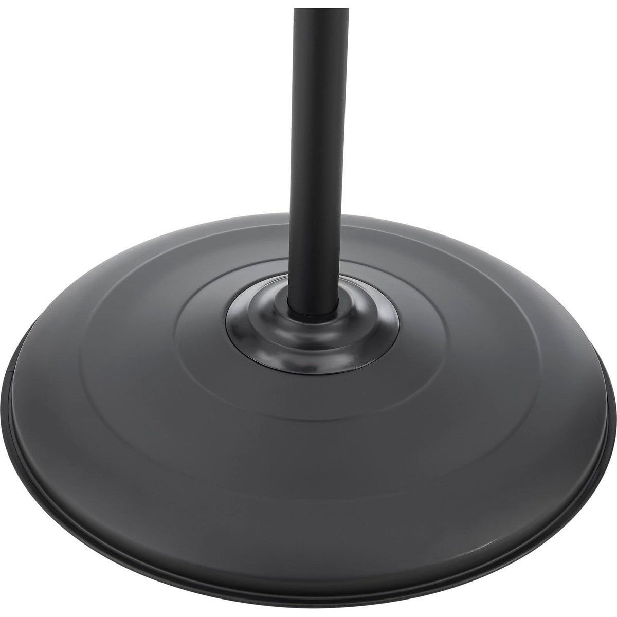 18" Industrial Pedestal Oscillating Fan by Global Industrial – Metal, Black / Silver, Model 293127