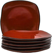 Tuxton Home THGAR502-6B Artisan Dinner Plate, 11-Inch, Red Rock