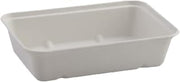 Sabert 46130F300 Rectangular Pulp Deli Container 6" x 9", 30 oz - 300 per case