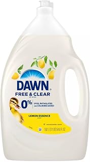 Dawn Free & Clear Dish Soap, Lemon, 54.8 fl oz - 54.8 fl oz