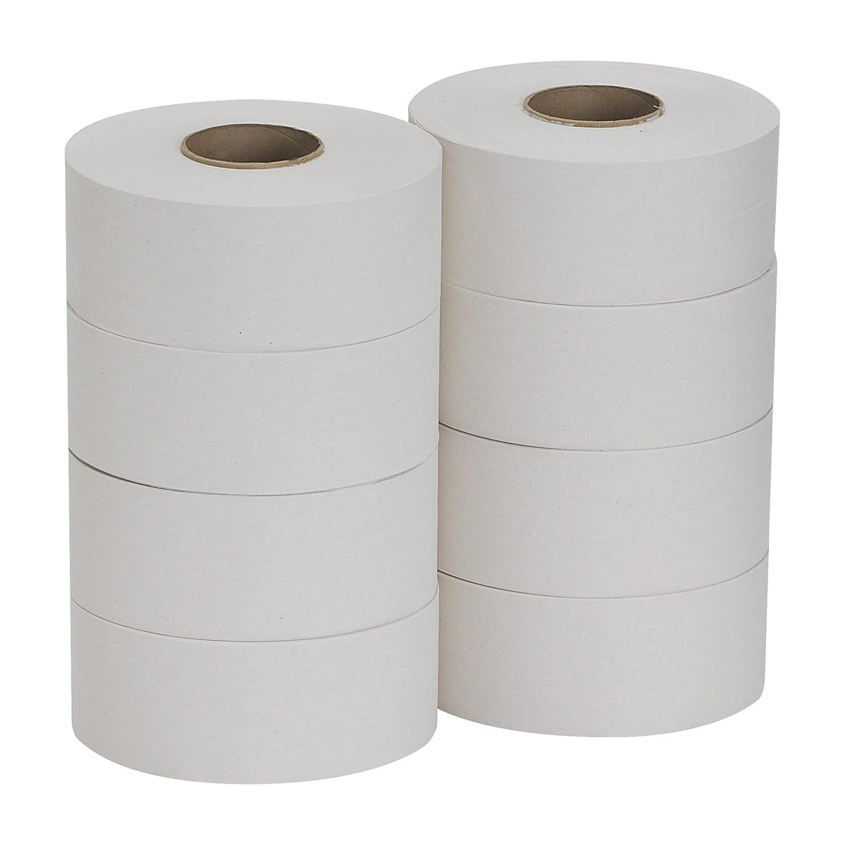 Georgia Pacific Professional Jumbo Jr. One-Ply Bath Tissue Roll by Georgia-Pacific – Junior, Wood, White, Pack of 8, Model 13718