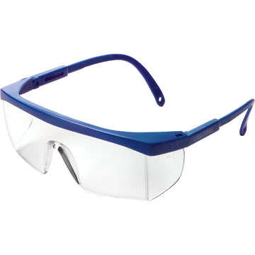 Half Frame Safety Glasses by Global Industrial – 5.9"L x 5.4"W x 1.5"H, Clear Lens, Model SS-1935CLAF