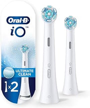 Oral-B iO Ultimate Clean Replacement Brush Heads White 2 Counts