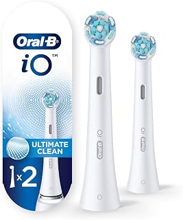 Oral-B iO Ultimate Clean Replacement Brush Heads White 2 Counts