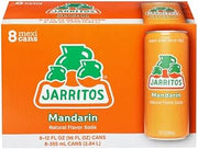 Jarritos Mexi Cans Mandarin Soda, 12 Fl Oz, 8 Pack