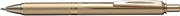 Pentel BL407 Energel Sterling, Gold Metal Barrel, Gel ink Rollerball, 0.7mm Tip, Black ink (Pack of 12)