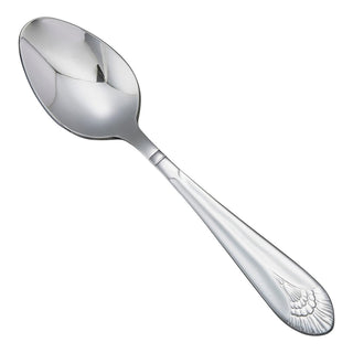 Peacock 18/10 Stainless Steel Teaspoons-1 Dozen Pack by Winco – 18/8, Stainless Steel, Model 0031-01