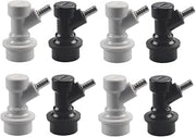 Cornelius Keg Ball Lock Disconnects - LUCKEG Brand Homebrewing Keg Fitting Ball Lock Disconnects Barb for Corny Keg
