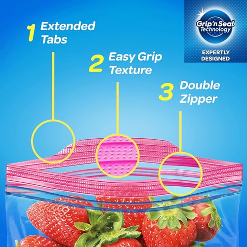 Ziploc Clear / 48 Count (Pack of 1) / 32.0 ounces Food Storage Bags