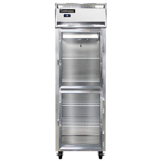 1R-SS-GD-HD Single Section Reach In Glass Door Refrigerator by Continental Refrigerator – Commercial Grade