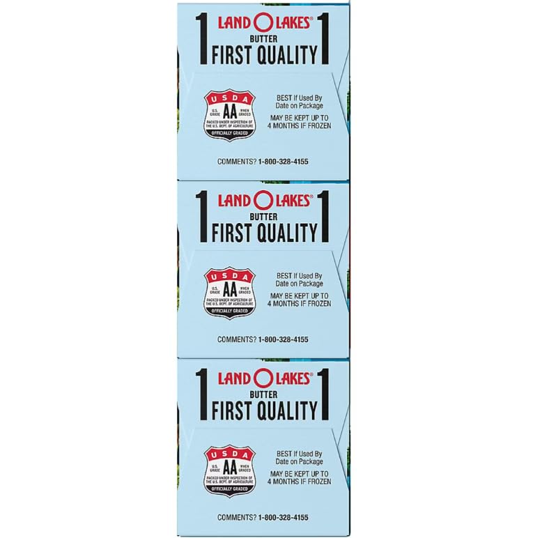 Unsalted Butter by Land O Lakes – 12 sticks