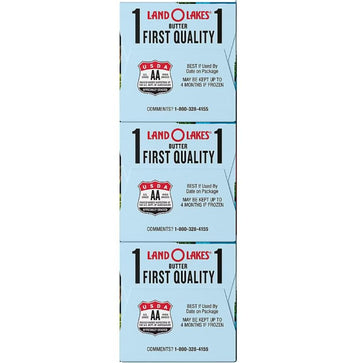 Unsalted Butter by Land O Lakes – 12 sticks