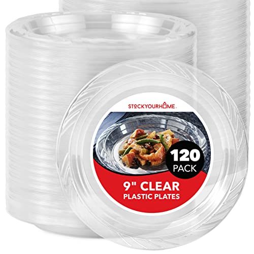 Stock Your Home 40 / 9 Inch / White Plates