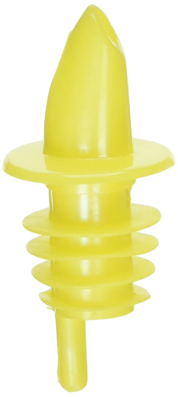 Free Flow Pourers by Winco – Medium, Plastic, Yellow, Model PPR-2Y
