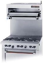 Garland GIR36C G Series Countertop Gas Salamander Broiler 34"W with (2) Infrared Burners
