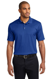 Unisex Performance Fine Jacquard Polo Hyper Blue by Port Authority – X-Large, Polyester, Hyper Blue, Model SNM-525635