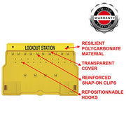 Master Lock Unfilled / Yellow / 1 Devices