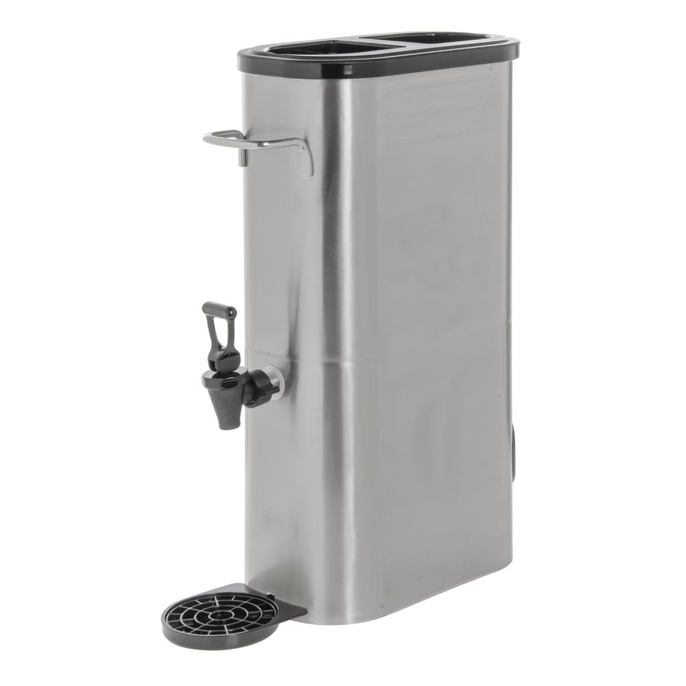HUBERT 3 gallon / Silver / Modern Iced Beverage Dispensers
