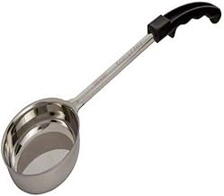 American Metalcraft 6 oz Stainless Steel Solid Portion Spooner,Black