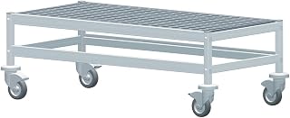 Fermod 1R31A12M Fermostock Mobile Dunnage Rack, 31"W x 14"D x 17"H, 800 lbs Max Shelf Weight