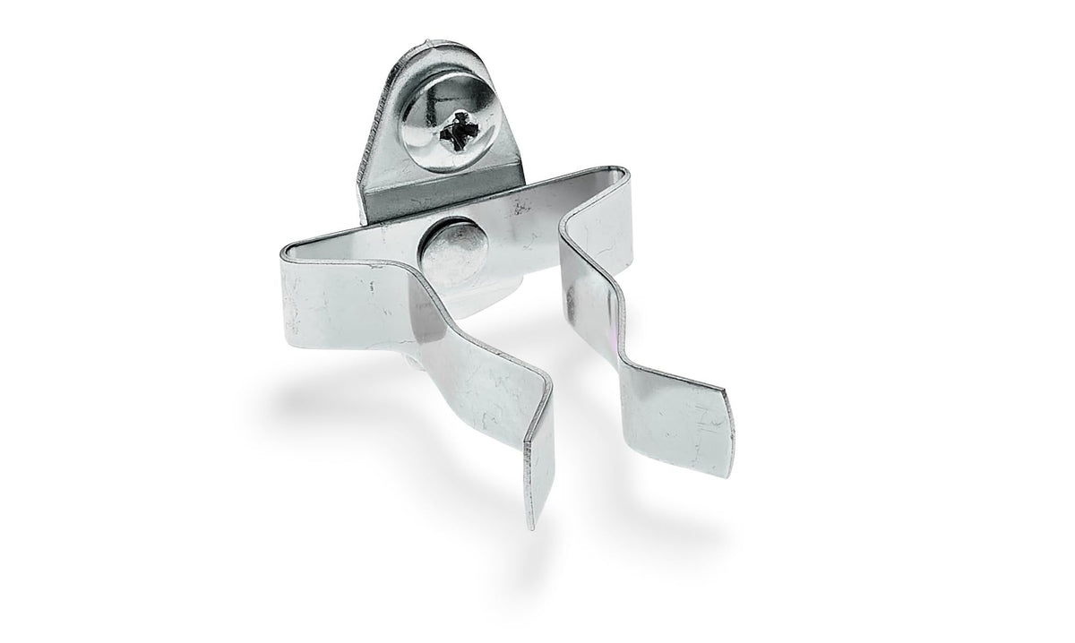 Durahook 2 1/8in. Extended Clip with 3/4in. to 1 1/4in. Hold Range by Triton Products – Steel, Silver, Model 73107