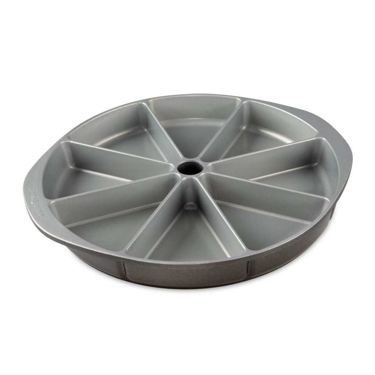 Scottish Scone & Cornbread Pan by Nordic Ware – Classic Scone, 4.5 cups, Aluminum, black, Model 01640