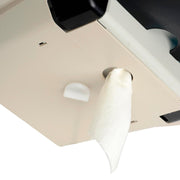Plastic Center Pull Paper Towel Dispenser by Global Industrial – Plastic, Smoke Gray/Beige, Model TD025502-016