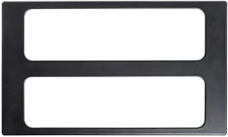 HUBERT Half Long Size Black Cold Tile - 21" L x 12 3/4" W