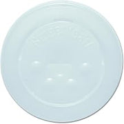 SOLO Cup Company Polystyrene Cold Cup Lids 16-22-ounce Cups Translucent 125/Pack 16 Packs/Carton
