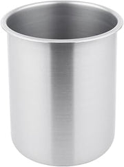 Royal Industries Bain Marie Solid Lid, Stainless Steel, 12 qt Cover, Silver