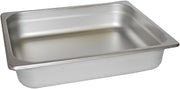 Spring USA 522-66/12 4.25 Qt. Half-Size Stainless Chafer Insert