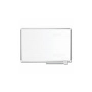 New Generation Gold Ultra Dry Erase Ruled Planner by MasterVision – 48"W x 36"H, Aluminum, White, Model MA0594830